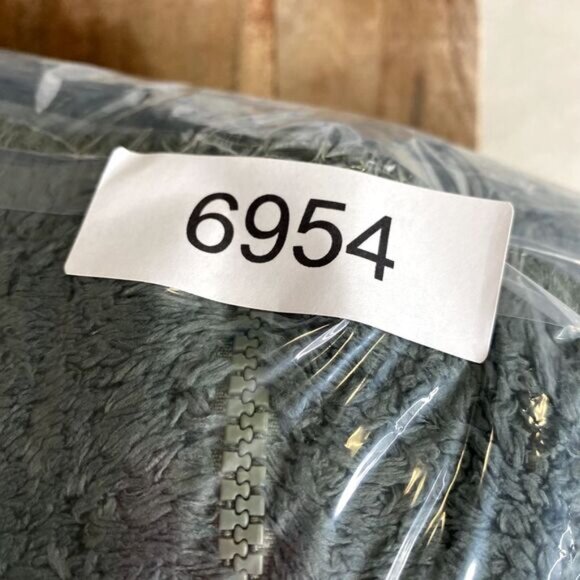 Patagonia Los Gatos Jacket Womens Medium Green Reversible Sherpa Hoodie Outdoors - Picture 11 of 11